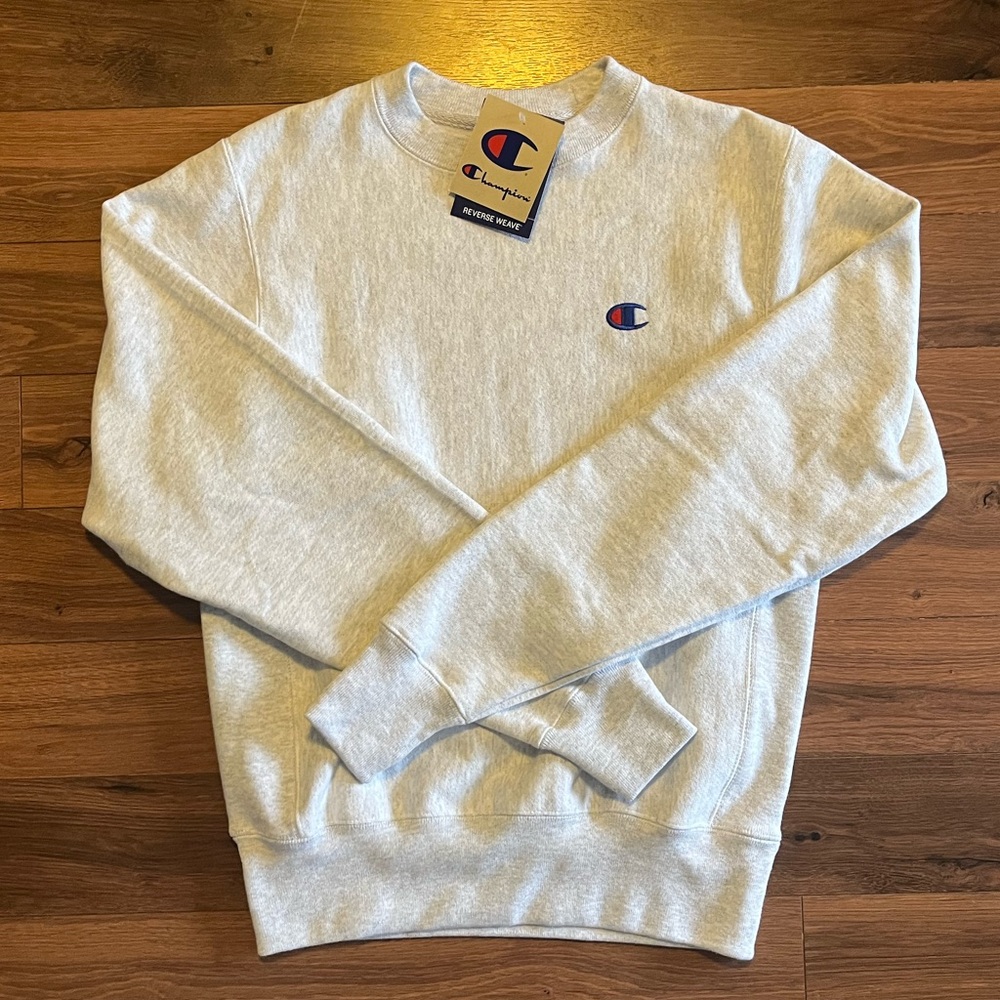 NWT- Champion Reverse Weave- Silver Grey